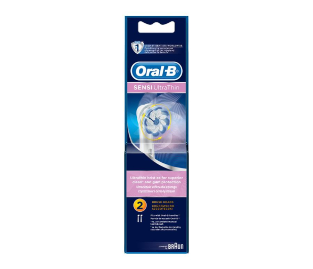 ORAL-B Sensi UltraThin EB 60-2 2 szt. - 375184 - zdjęcie 2